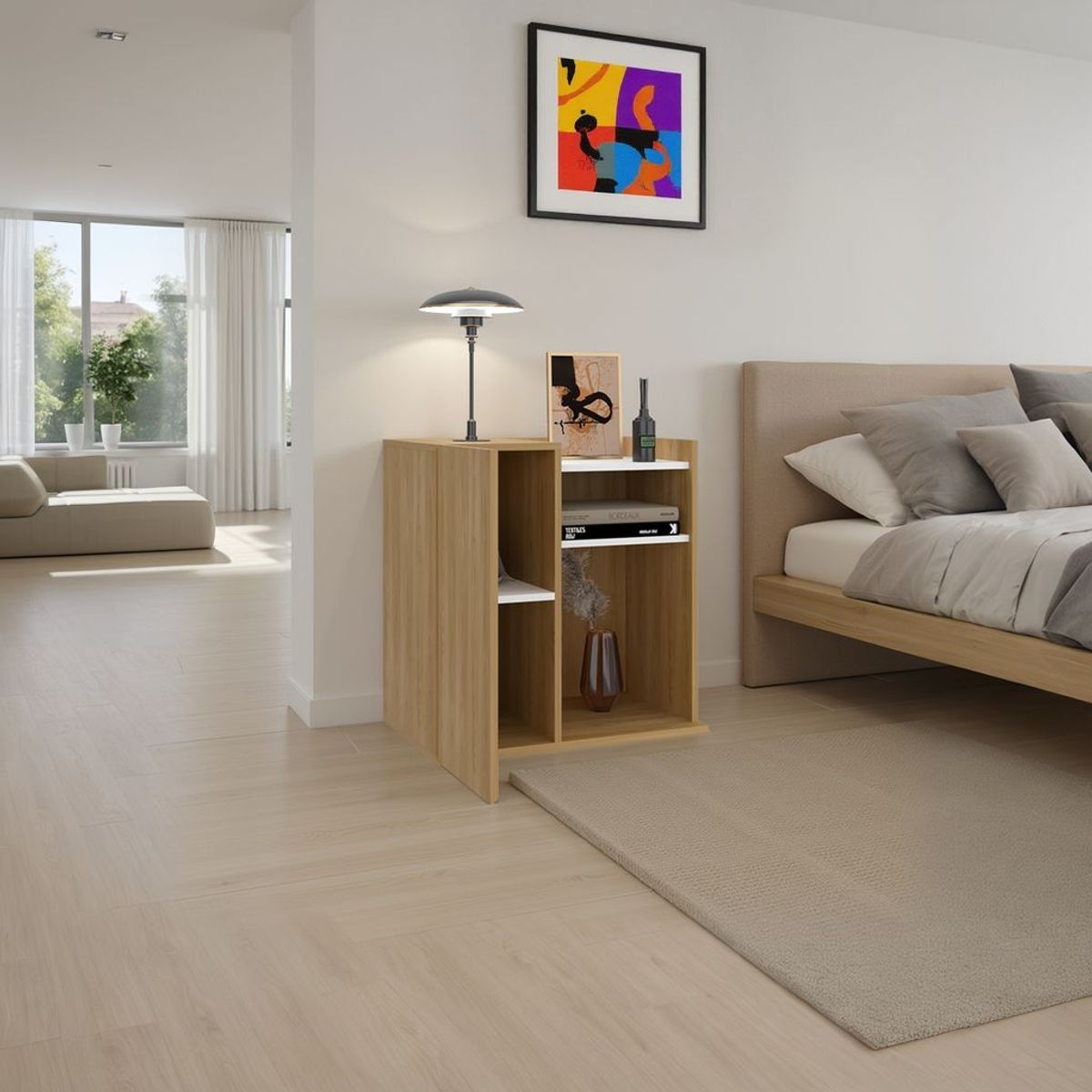 TUHOME - Closet 2 Puertas Tera Wengue 180x80x48 Cm