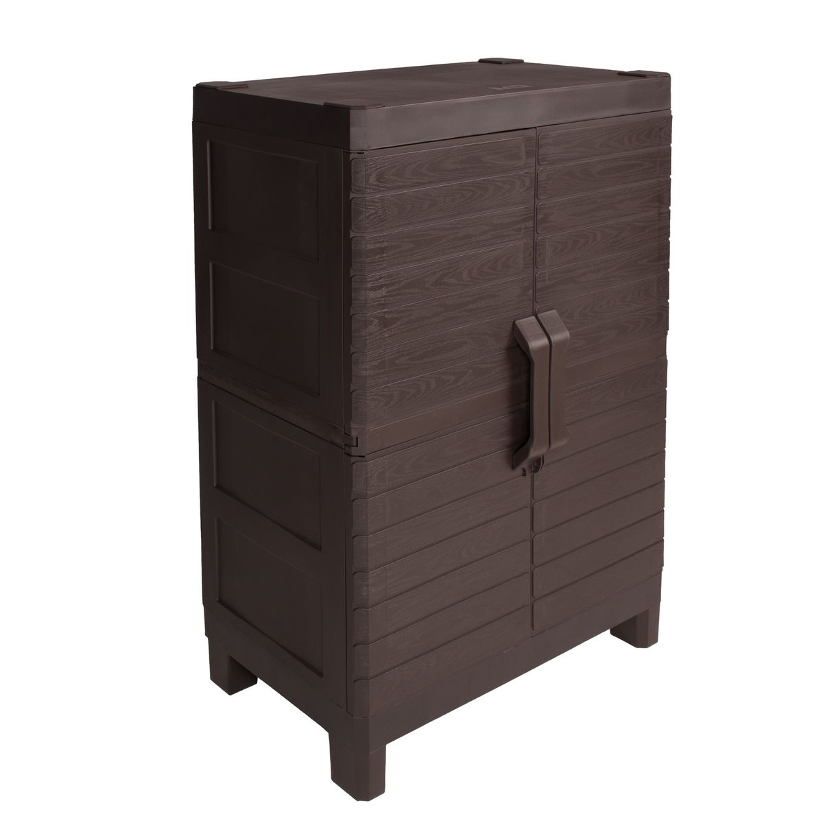 QRUBBER - Armario dos puertas tipo madera tamaño medium MQ QRubber