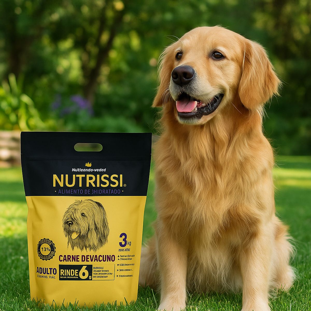 NUTRISSI - Alimento Organico para Perros Nutrissi Carne de Vacuno Pelaje Brillante y Salud Digestiva