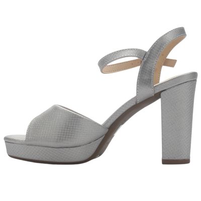 Imagen 2 del producto Sandalia Mujer Plateado Casual Voce-1