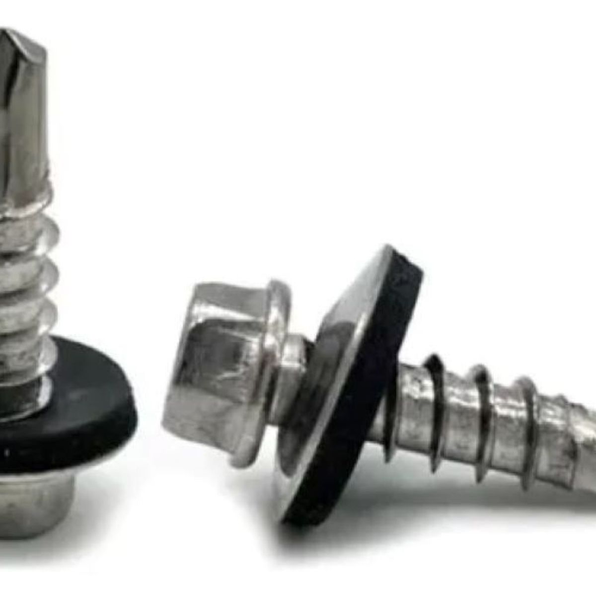 Tornillo Cabeza Hexagonal Cg Punta Broca 12-14 x 3 1/2  100un, marca METALFER - Foto Principal