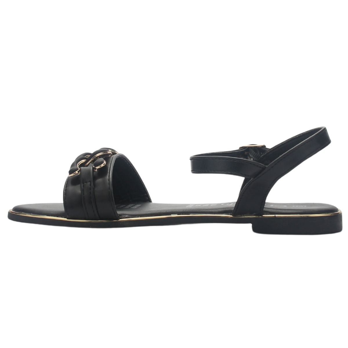 CHALADA - Sandalia Mujer Negro Casual Chalada Buckel-3