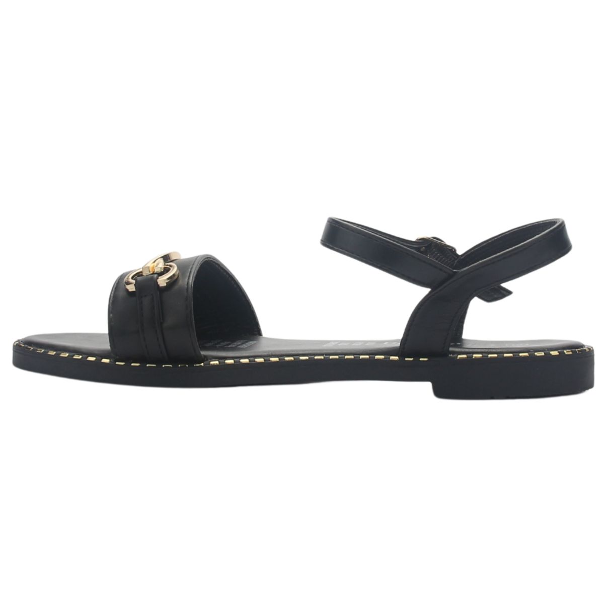 CHALADA - Sandalia Mujer Negro Casual Chalada Buckel-2