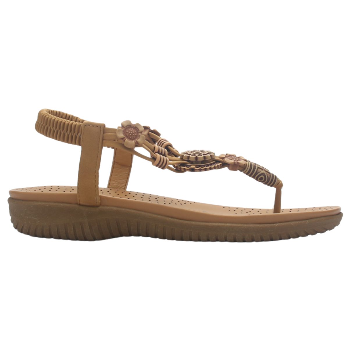 CHALADA - Sandalia Mujer Camel Casual Chalada Clara-10
