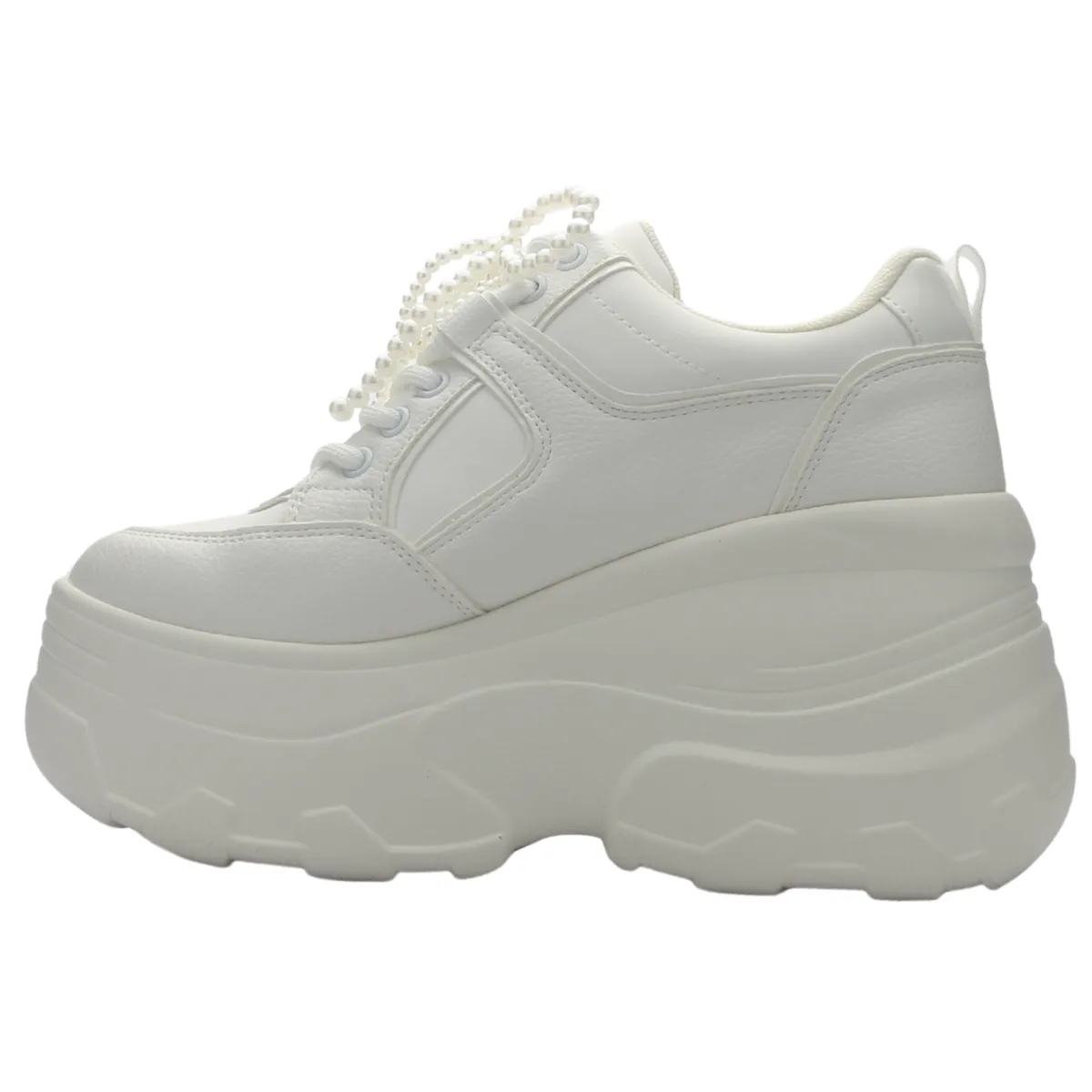 CHALADA - Zapatilla Mujer Blanco Urbano Chalada Nake-3