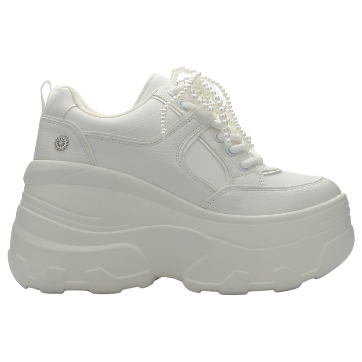 CHALADA - Zapatilla Mujer Blanco Urbano Chalada Nake-3