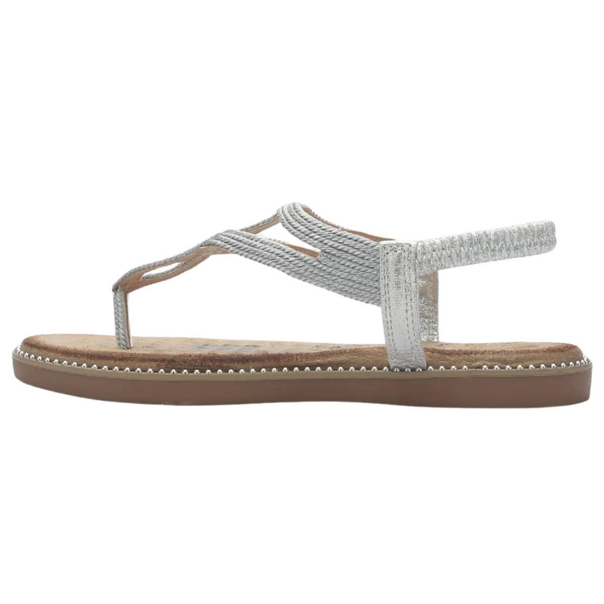 CHALADA - Sandalia Mujer Plateado Casual Chalada Angui-1