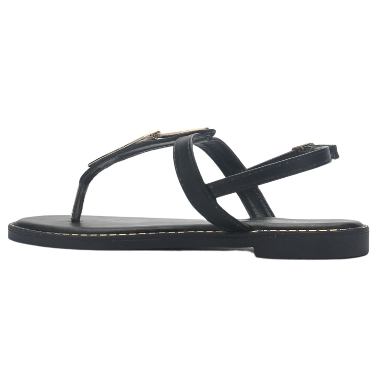 CHALADA - Sandalia Mujer Negro Casual Chalada Buckel-4