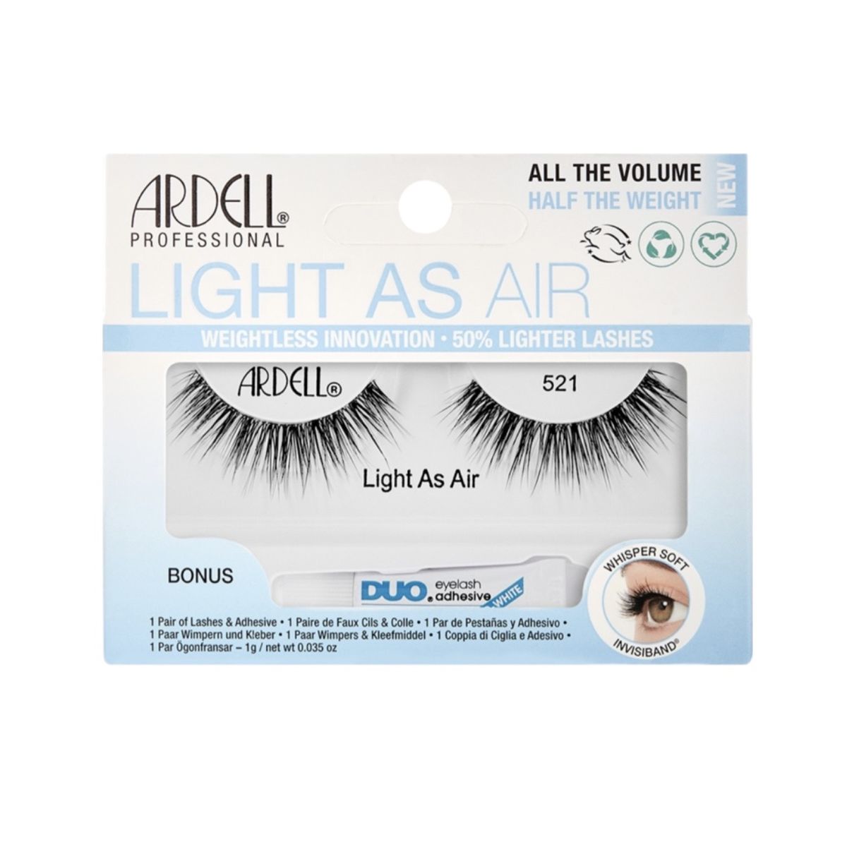 ARDELL - Pestañas Postizas De Tira Light As Air 521