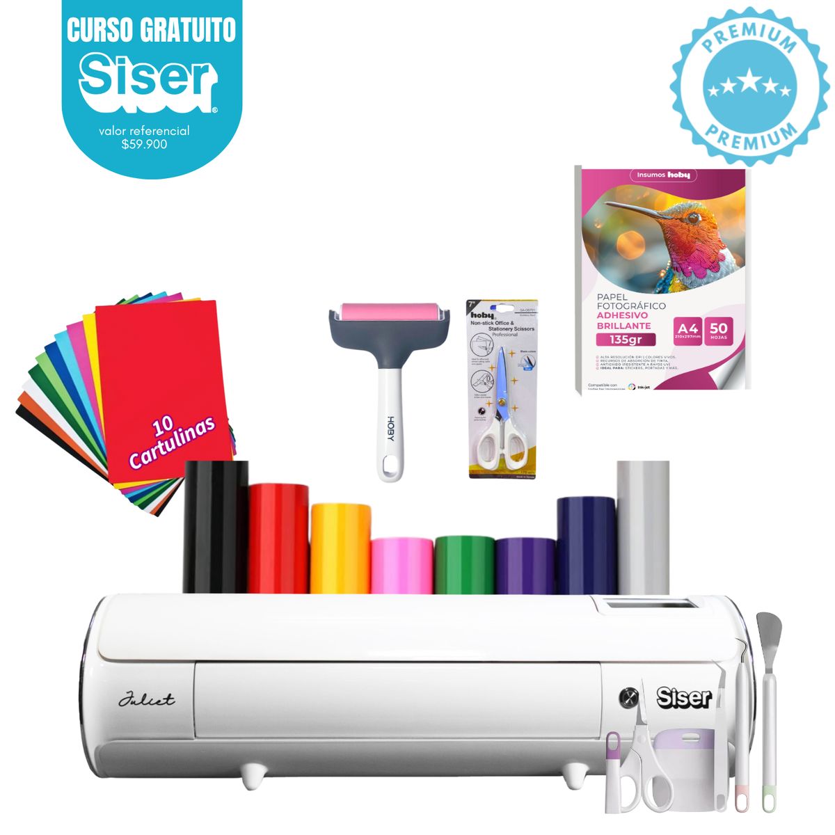 GENERICO - plotter kit inicio Siser Juliet K242