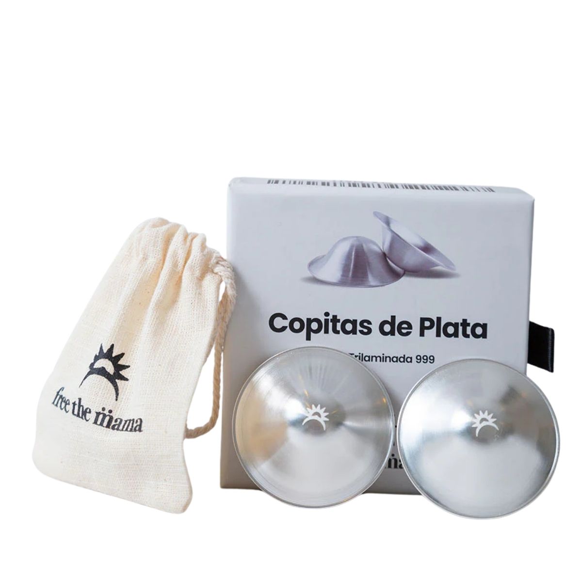 FREE THE MAMA - Copas de Plata Protector de pezón