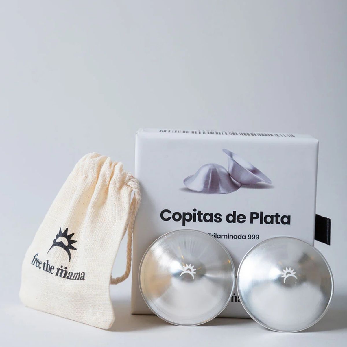 FREE THE MAMA - Copas de Plata Protector de pezón