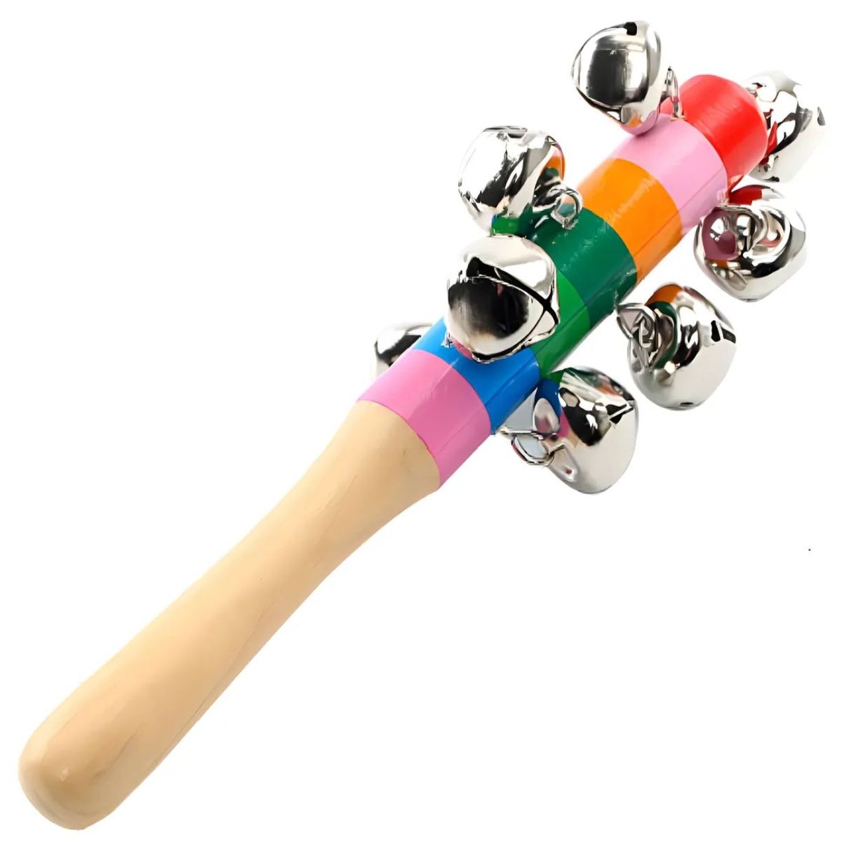 GENERICO - Cascabel De Percusión Madera Escolar
