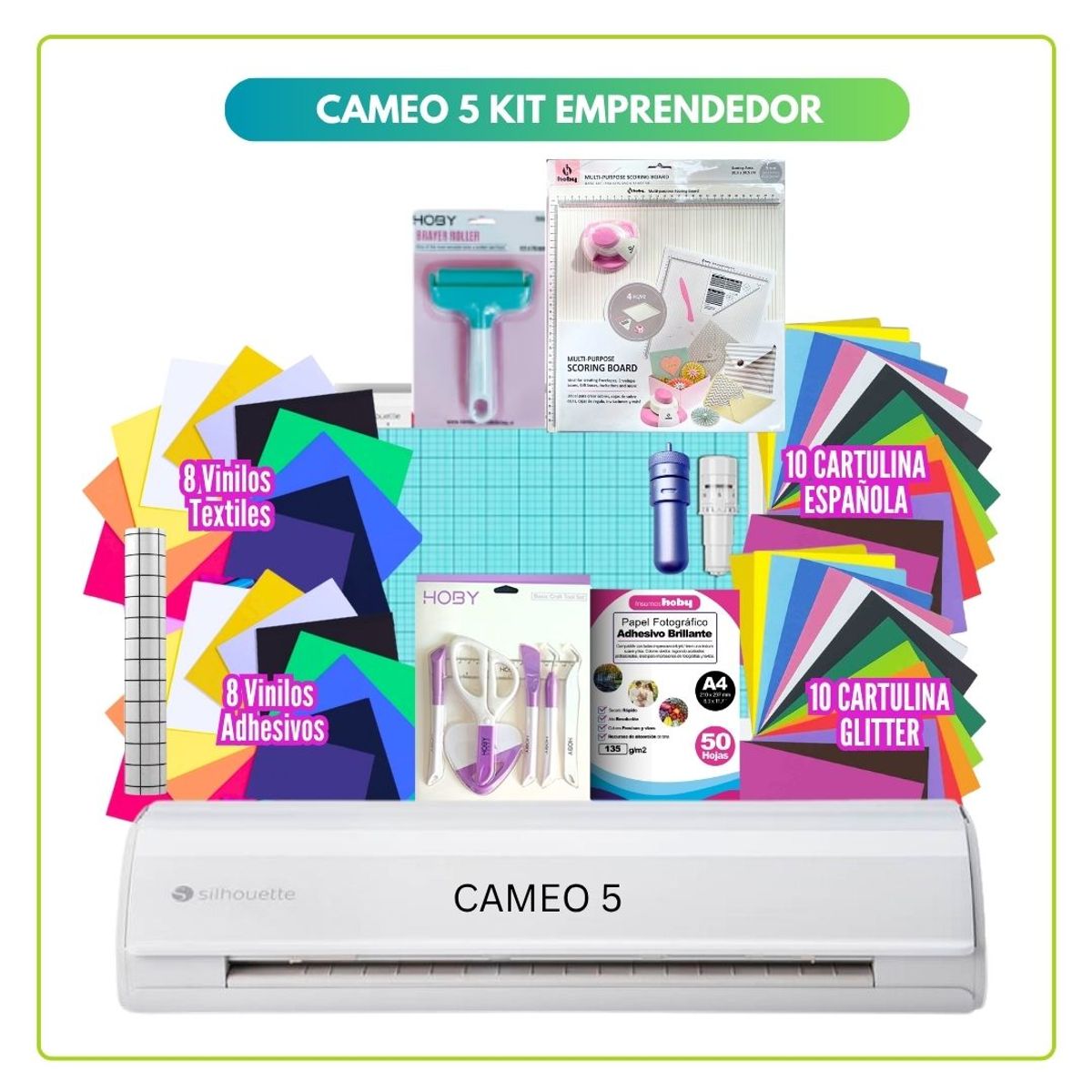 SILHOUETTE - cameo 5 kit emprendedor SC25 BB03