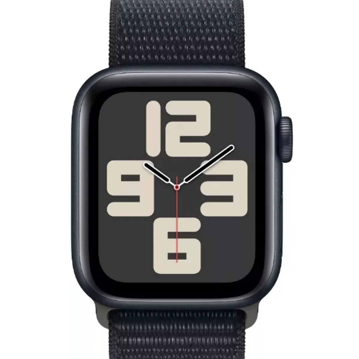 APPLE - Apple Watch SE 2024 GPS 44mm Midnight Loop Band
