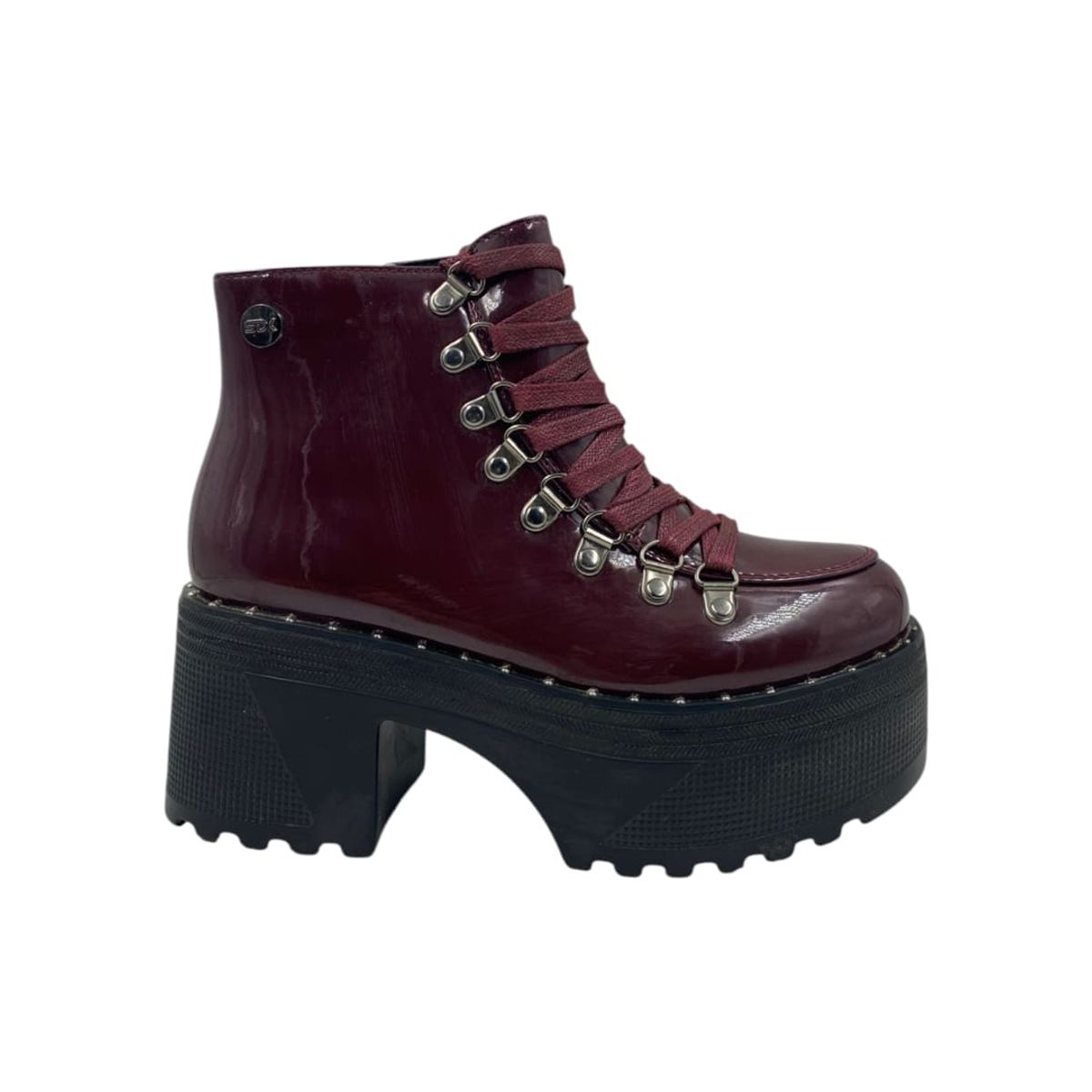 HERIEL - Botín Burdeos Plataforma Mujer
