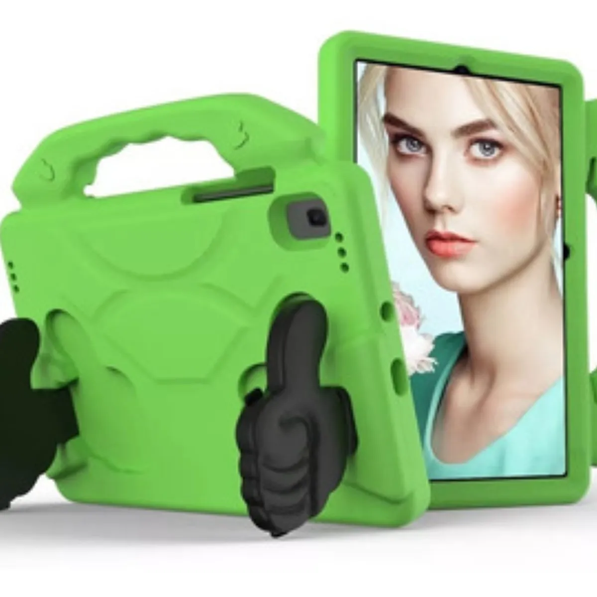 GENERICO - Carcasa Niños Anti-golpes Para Tablet Lenovo Tab M11 11" 2024 Verde