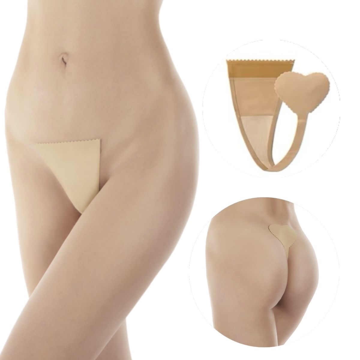 GEN - Panty Invisible De Corazón