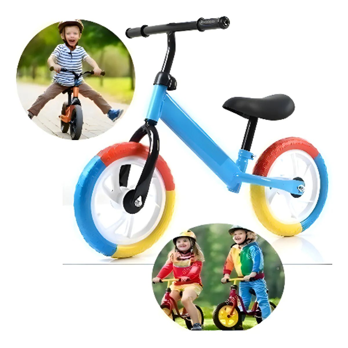 GENERICO - Bicicleta Equilibrio Juego Niño Sin Pedales Auto Aprendizaje