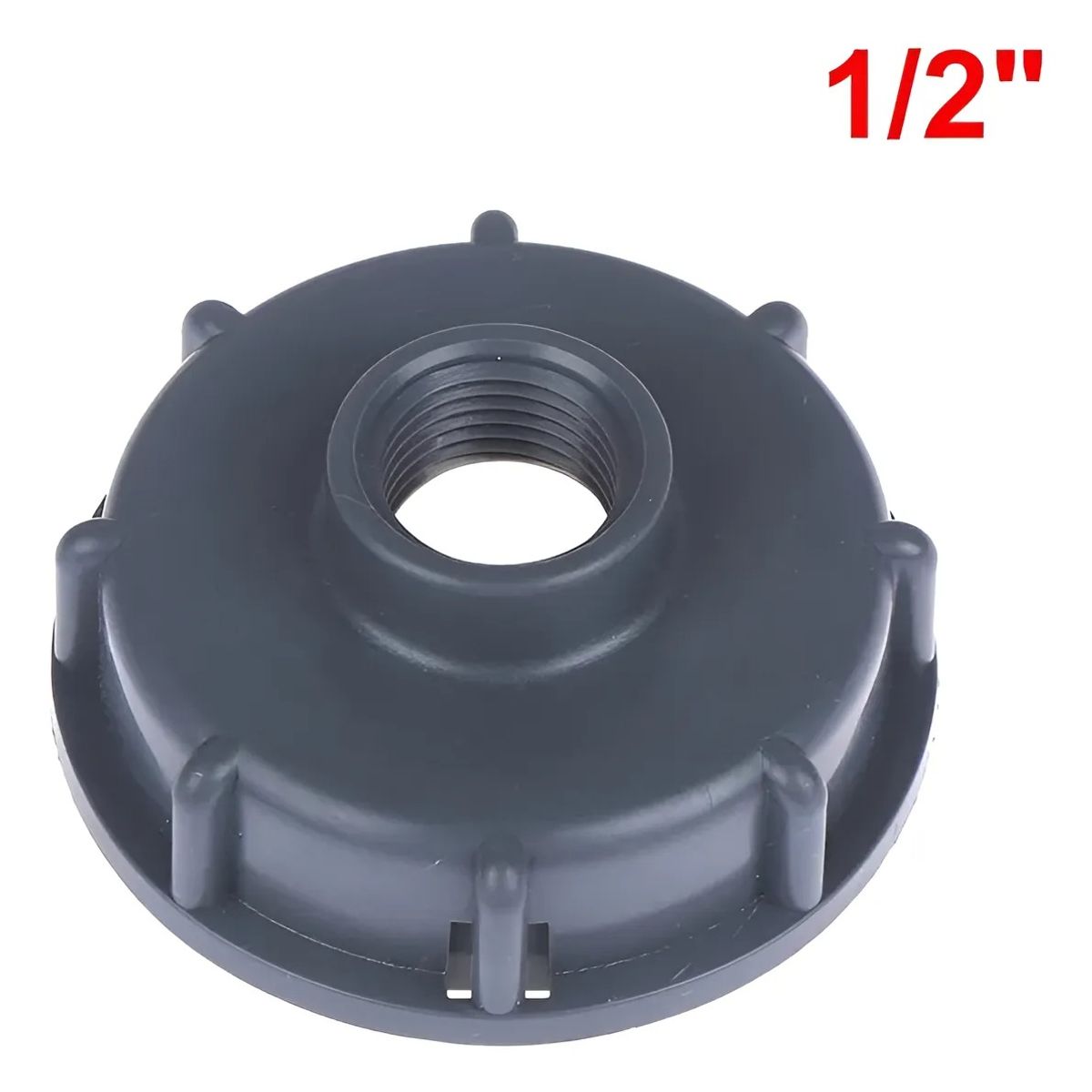 GENERICO - Pack X2 Tapa Roscada S60 X6 Tanque Ibc O Bidón Adaptador 12