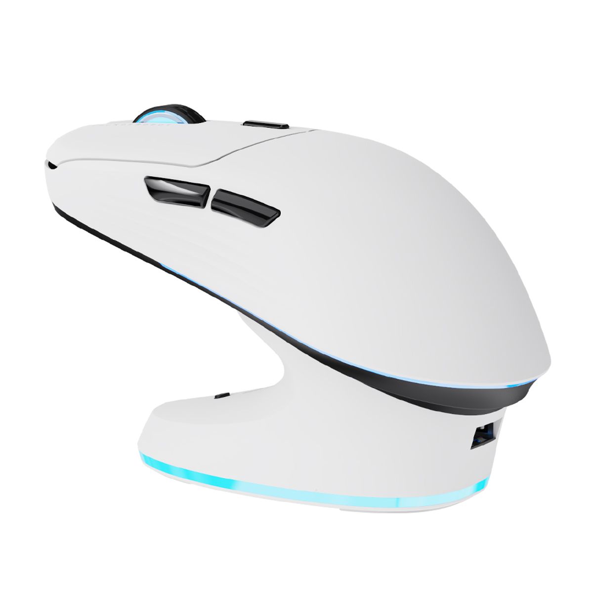 THUNDEROBOT - Mouse Gamer inalámbrico Thunderobot ML7 con Base de Carga RGB