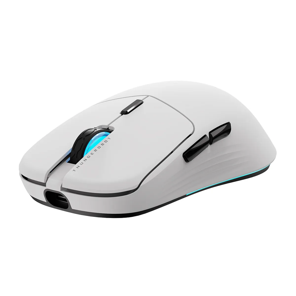 THUNDEROBOT - Mouse Gamer inalámbrico Thunderobot ML7 con Base de Carga RGB