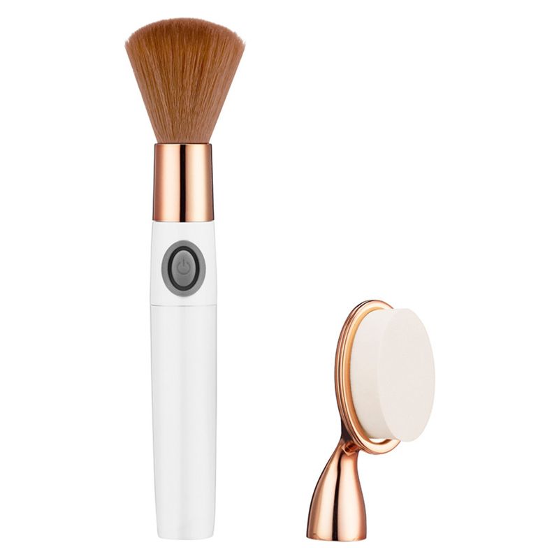 TRUEGLOW - Juego Cepillos para Maquillaje con Vibración Trueglow Mbs1