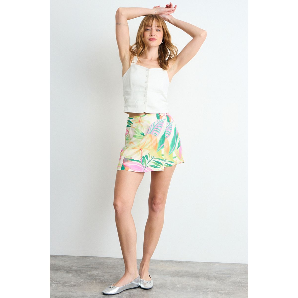 IO - Falda Fantasia Mujer Crudo Io