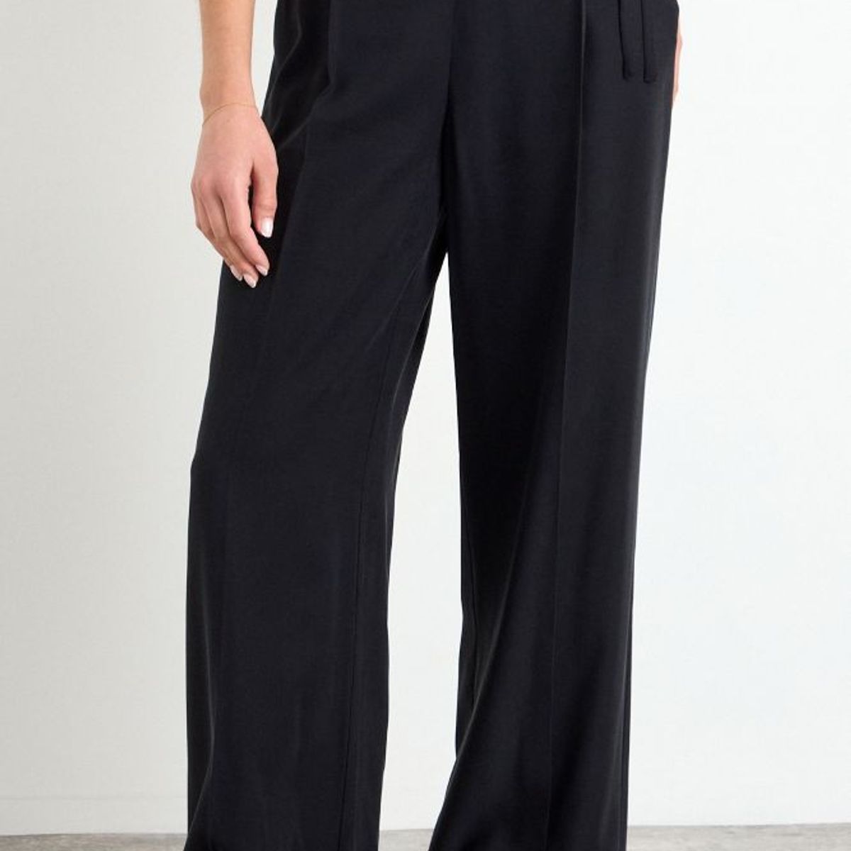 IO - Pantalon Liso Mujer Negro Io