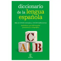 HITWAY MUSIC - DICCIONARIO DE LA LENGUA ESPAÑOLA BOLSILLO TAPA BLANDA - ESPASA CALPE - LIBRO
