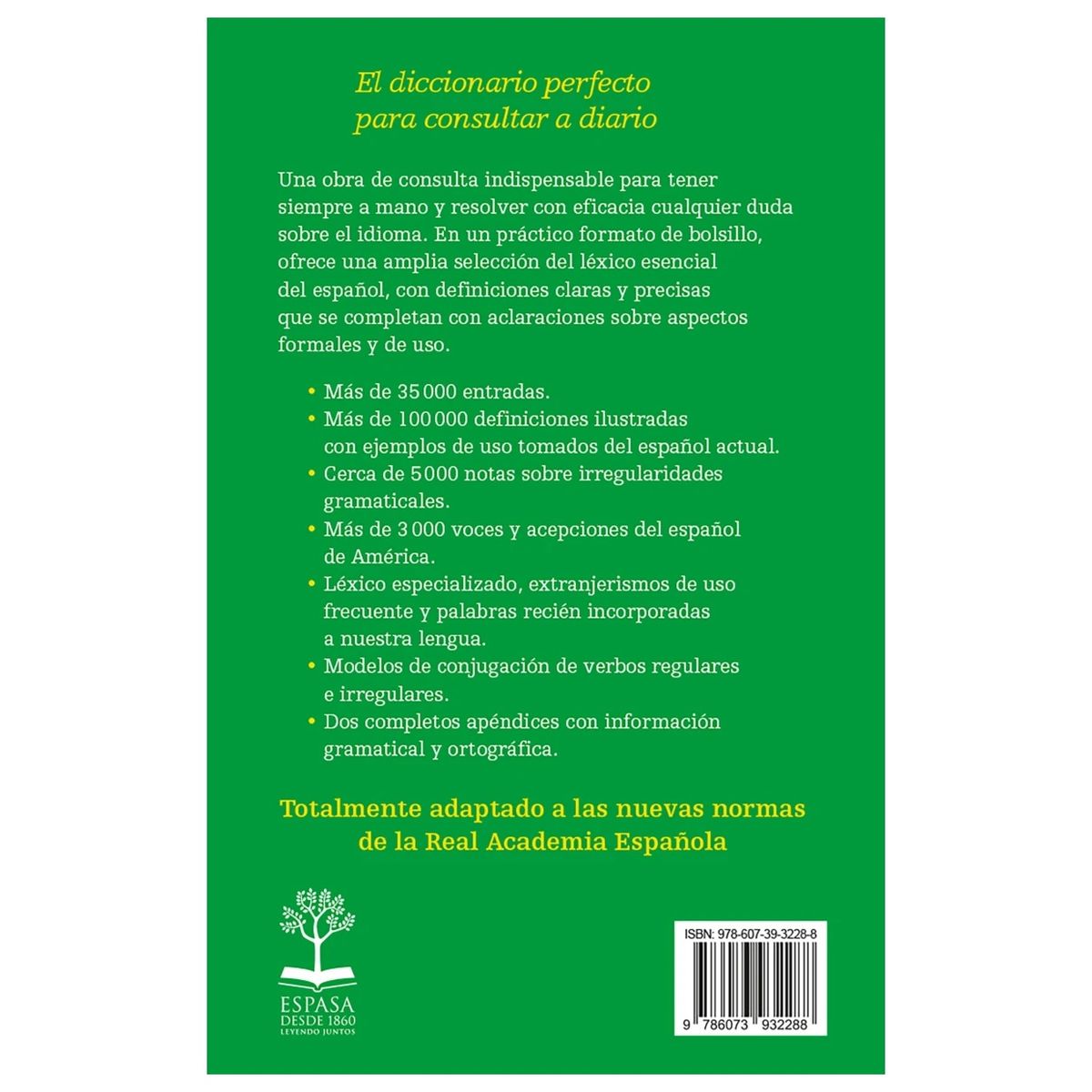 HITWAY MUSIC - DICCIONARIO DE LA LENGUA ESPAÑOLA BOLSILLO TAPA BLANDA - ESPASA CALPE - LIBRO