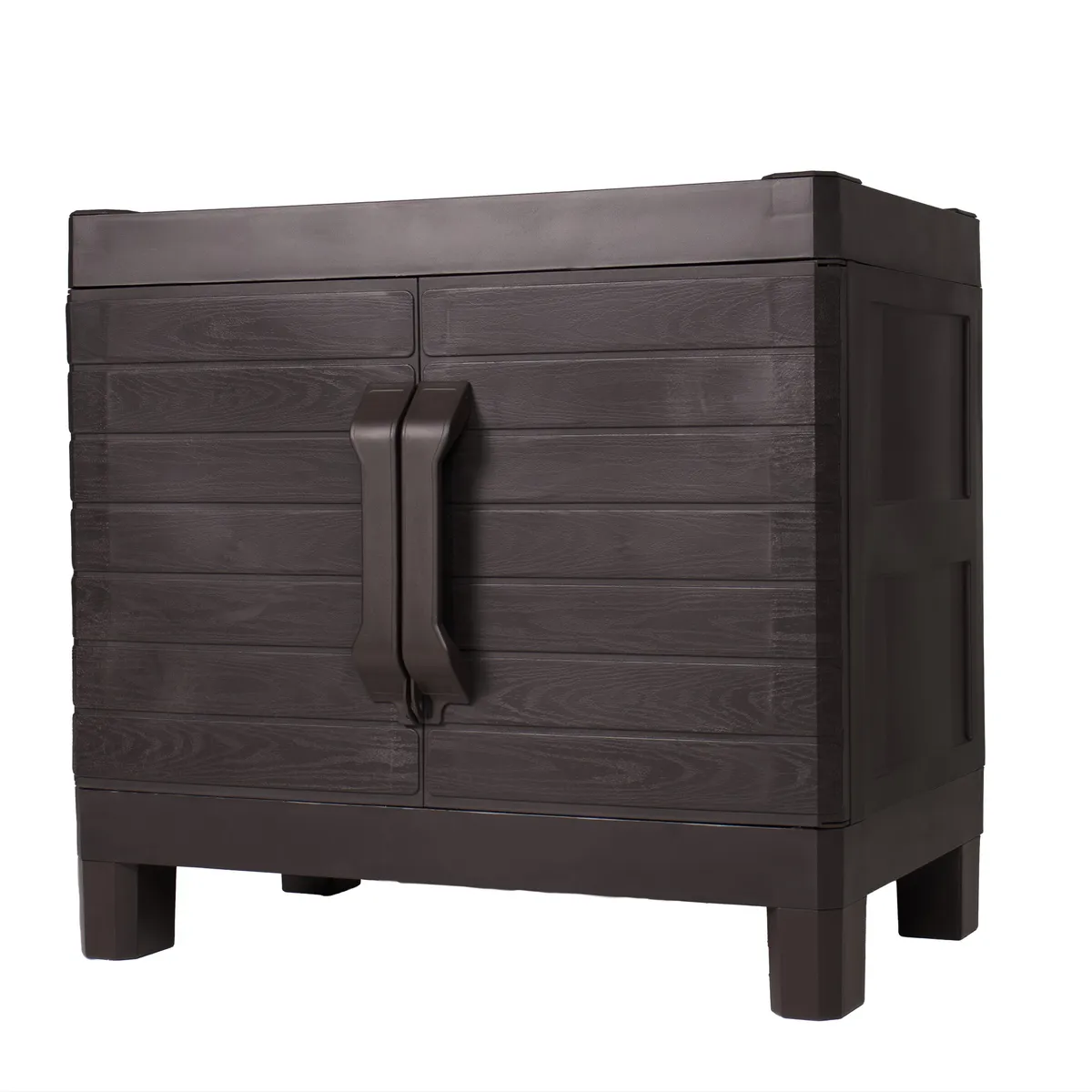 QRUBBER - Armario dos puertas tipo madera tamaño small MQ QRubber