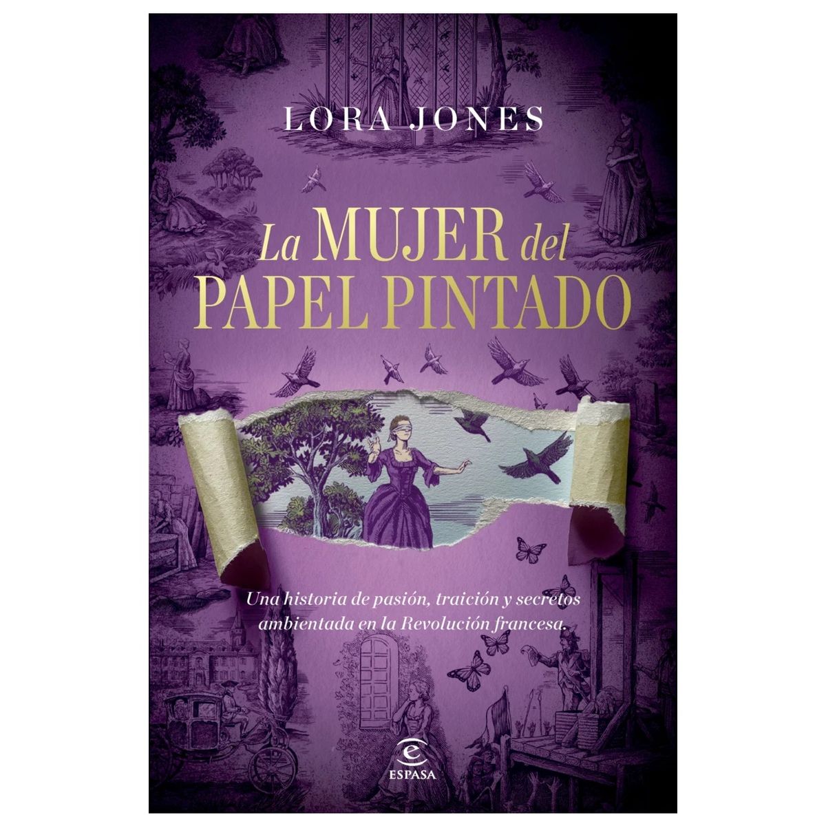 HITWAY MUSIC - LA MUJER DEL PAPEL PINTADO TAPA BLANDA - LORA JONES - LIBRO
