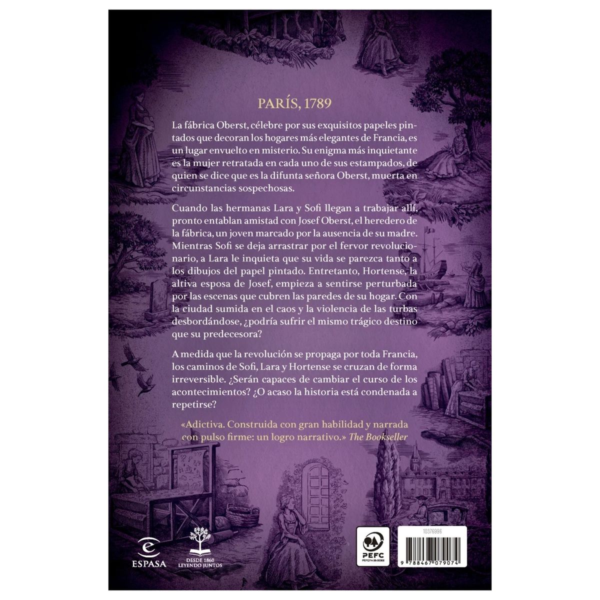 HITWAY MUSIC - LA MUJER DEL PAPEL PINTADO TAPA BLANDA - LORA JONES - LIBRO