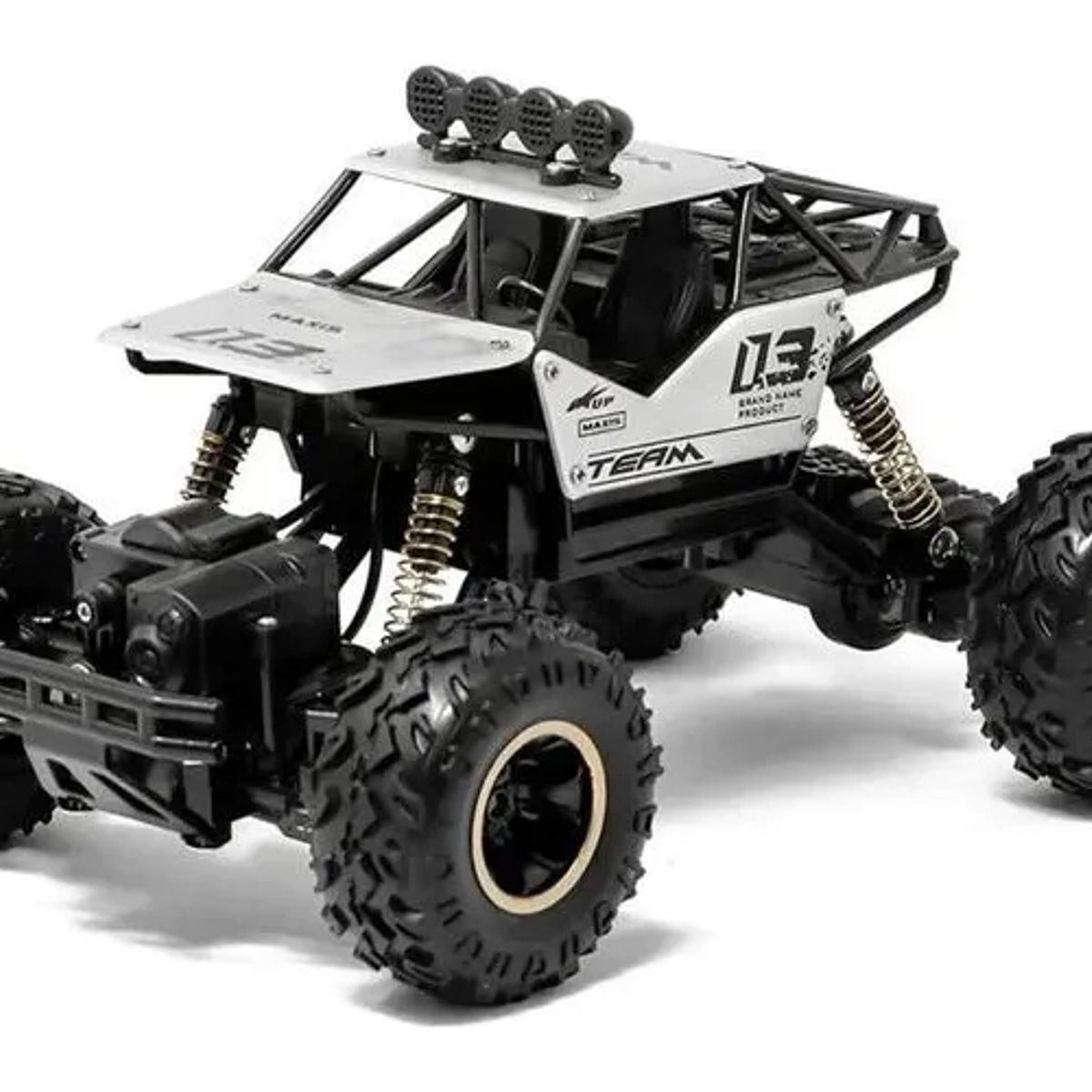 GENERICO - Auto 4x4 Rally Racing A Control Remoto Recargable Plateado