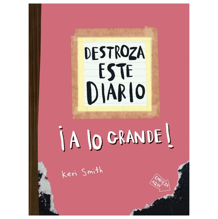 DESTROZA ESTE DIARIO A LO GRANDE - NARANJA FLUOR TAPA BLANDA - KERI SMITH - LIBRO