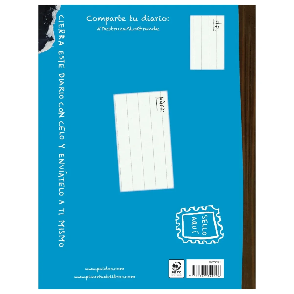 HITWAY MUSIC - DESTROZA ESTE DIARIO A LO GRANDE - NARANJA FLÚOR TAPA BLANDA - KERI SMITH - LIBRO