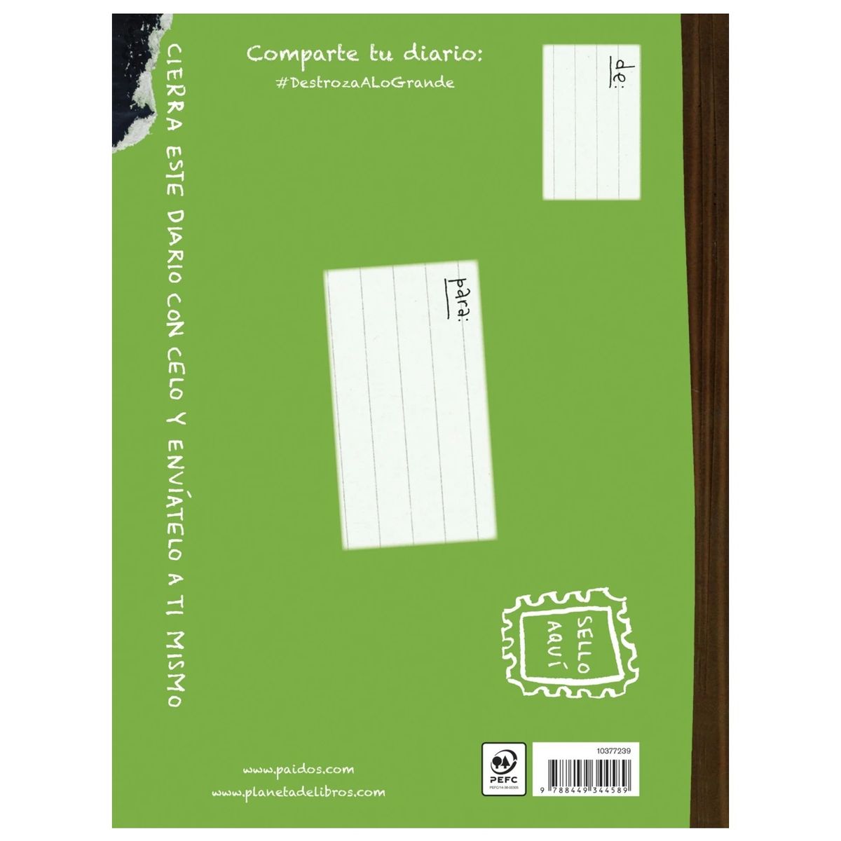 HITWAY MUSIC - DESTROZA ESTE DIARIO A LO GRANDE - VERDE FLÚOR TAPA BLANDA - KERI SMITH - LIBRO