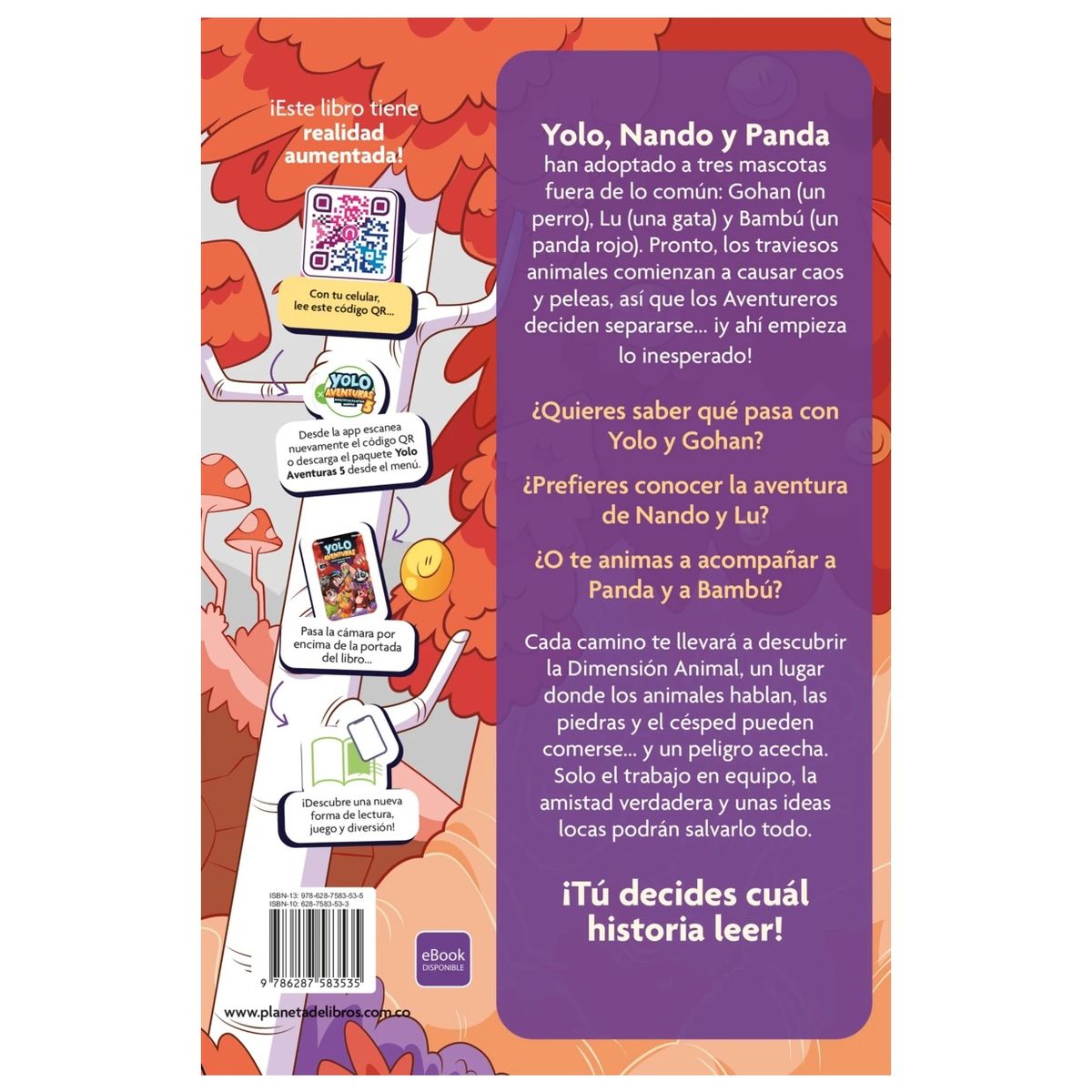 HITWAY MUSIC - YOLO AVENTURAS 5 MASCOTAS DE OTRO MUNDO TAPA BLANDA - YOLO AVENTURAS - LIBRO