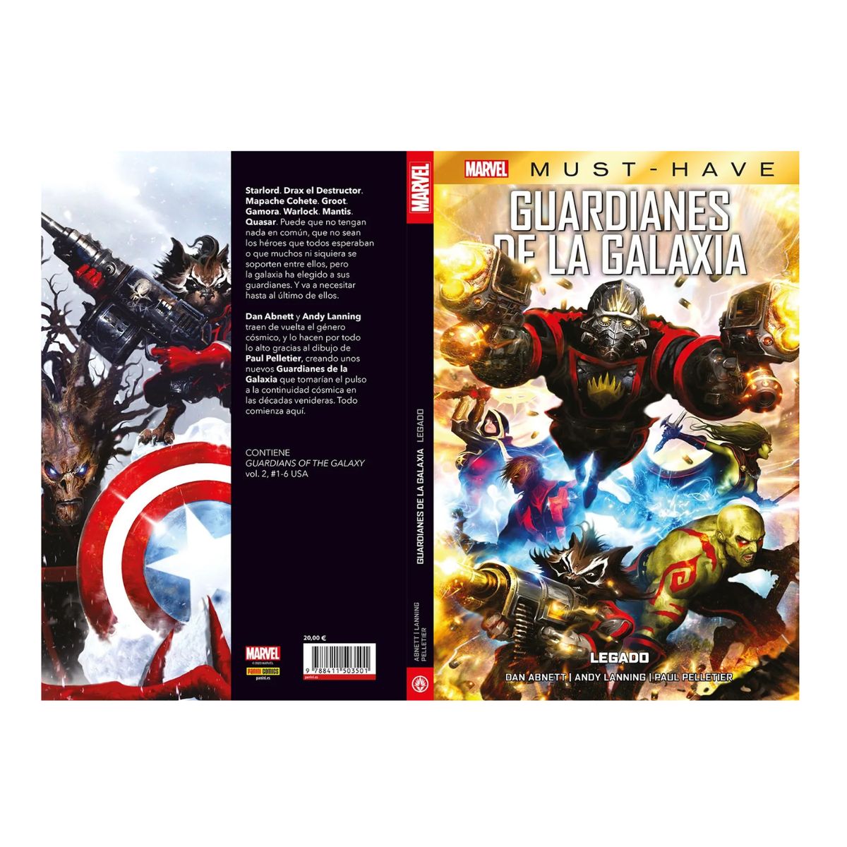 PANINI CHILE - Marvel Must-Have - Guardianes de la Galaxia - Legado