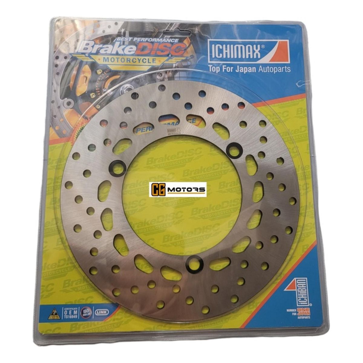 GENERICO - Disco Freno Delantero Para Yamaha Nmax 155 Japonés