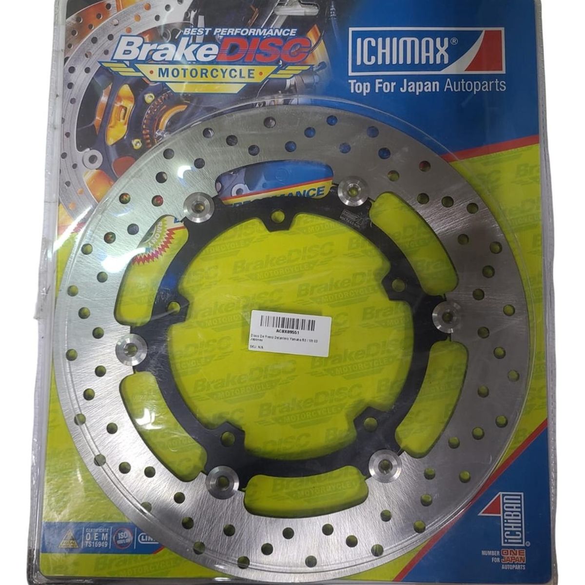 GENERICO - Disco Freno Delantero Yamaha R3/ Mt 03 / R3a /mt03a Japones