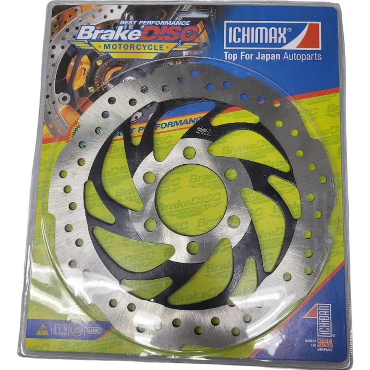 GENERICO - Disco Freno Delantero Bajaj Pulsar Ns 150 / Ns 160 Japones