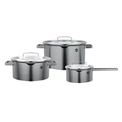 WENS - Batería de Cocina Acero Inoxidable 6 Pcs