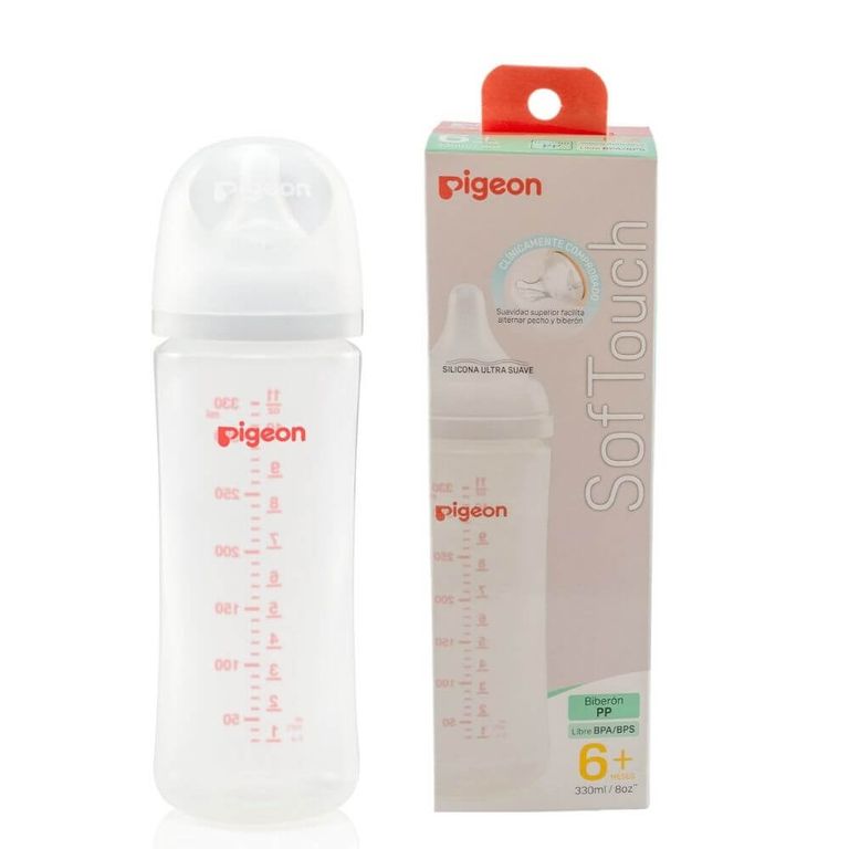 Biberon Softouch Pp 330 Ml Color Blanco
