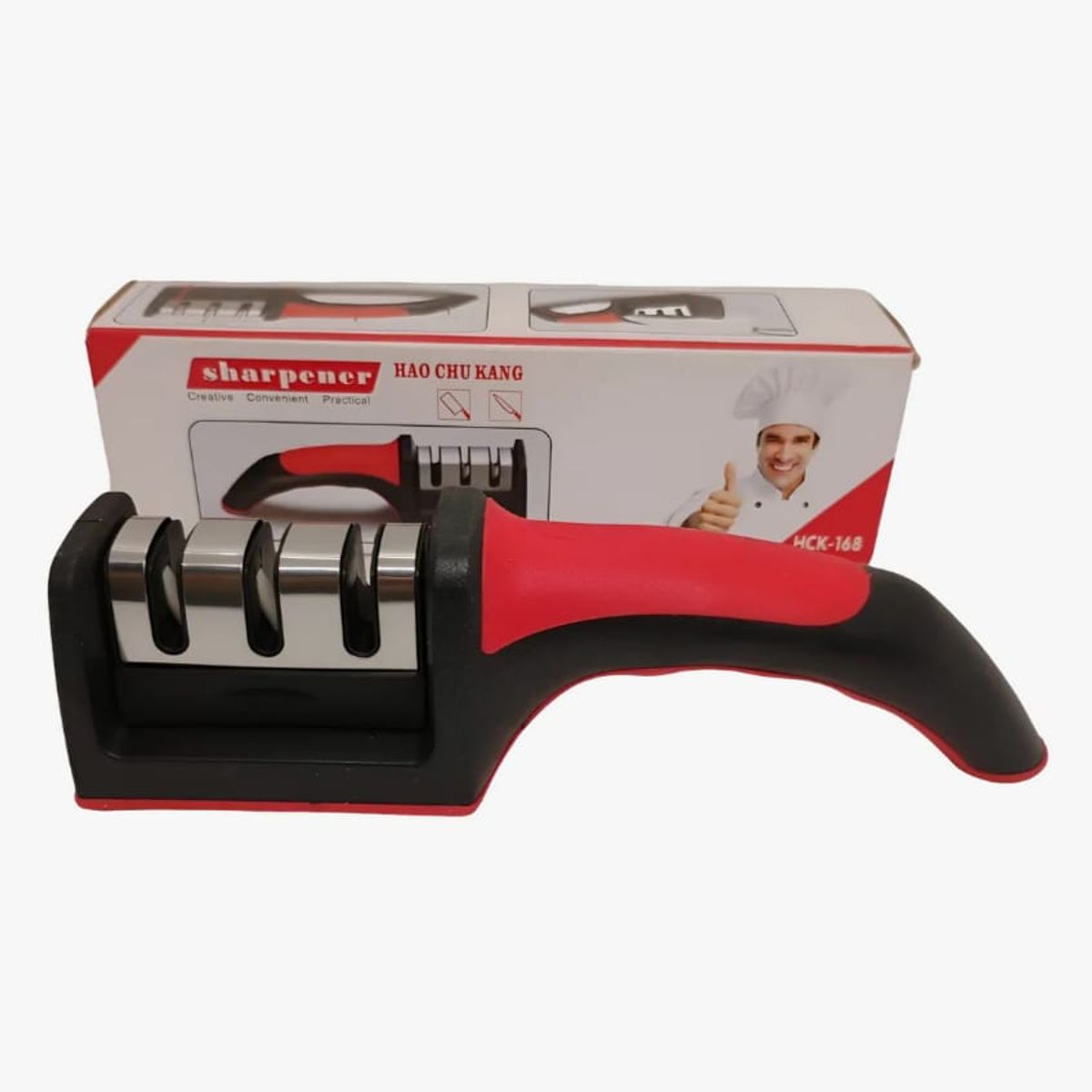 GENERICO - Afilador De Cuchillos Y Tijeras Amolador Manual