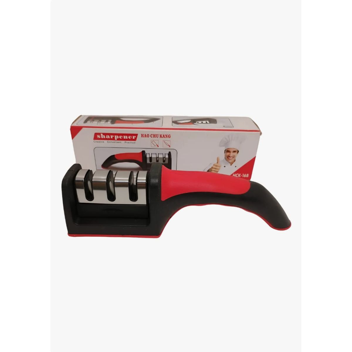 GENERICO - Afilador De Cuchillos Y Tijeras Amolador Manual