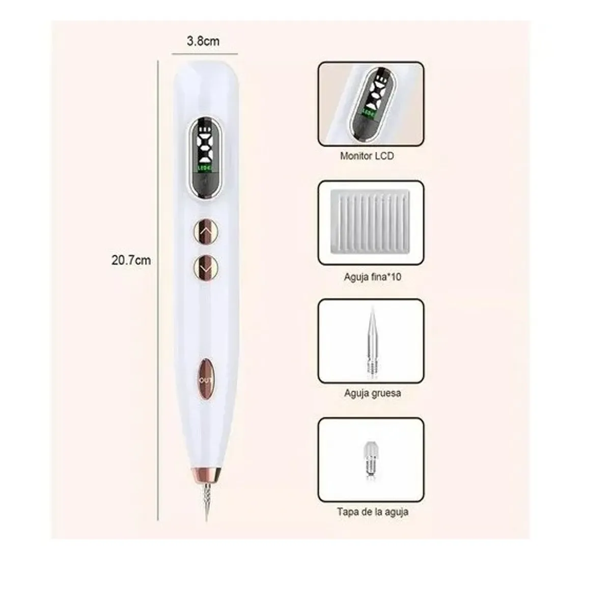GENERICO - Lápiz Removedor De Lunares Removedor De Verrugas Manchas