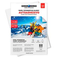 Papel Fotográfico Adhesivo Glossy A4 100 Hojas 120 Gr.