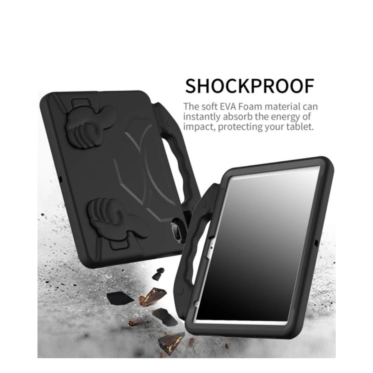 GENERICO - Carcasa Niños Antigolpes Para Tablet Samsung S10 Fe 10.9 Negro